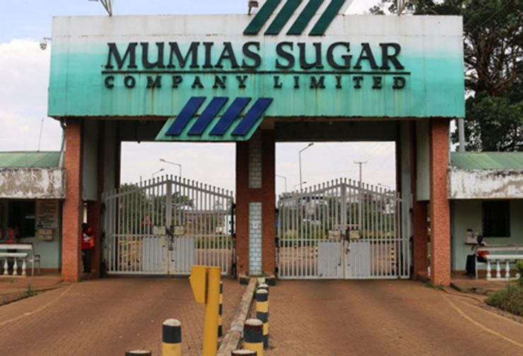 gate of Mumias Sugar company