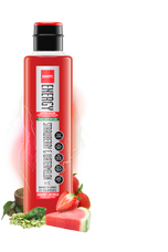 Strawberry Watermelon Energy beverage label