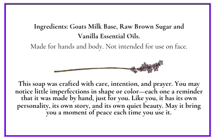Thumbnail: Brown Sugar - All Natural Soap