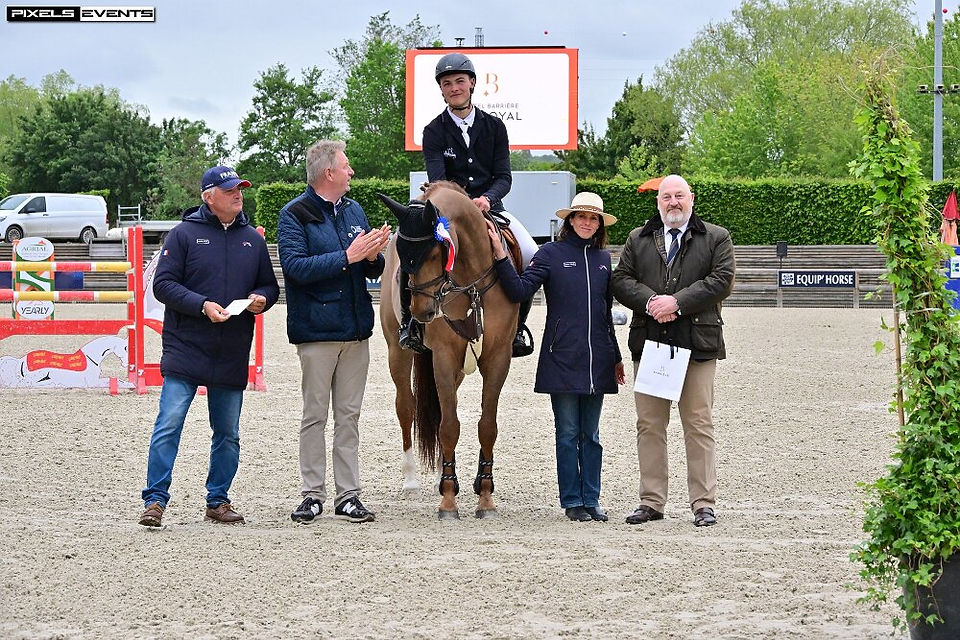 Championnat de france des As 2026 au pôle international du cheval Longines Deauville - remise des prix