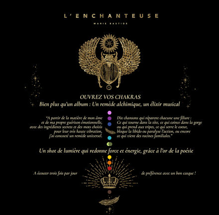 L'ENCHANTEUSE
Vinyle - Notice Recto