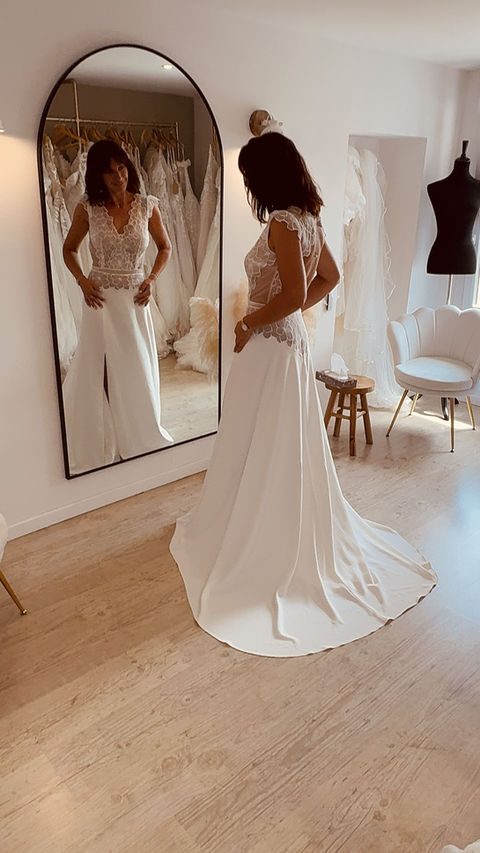 Robe Fabienne Alagama - Taille 38 - 1690€