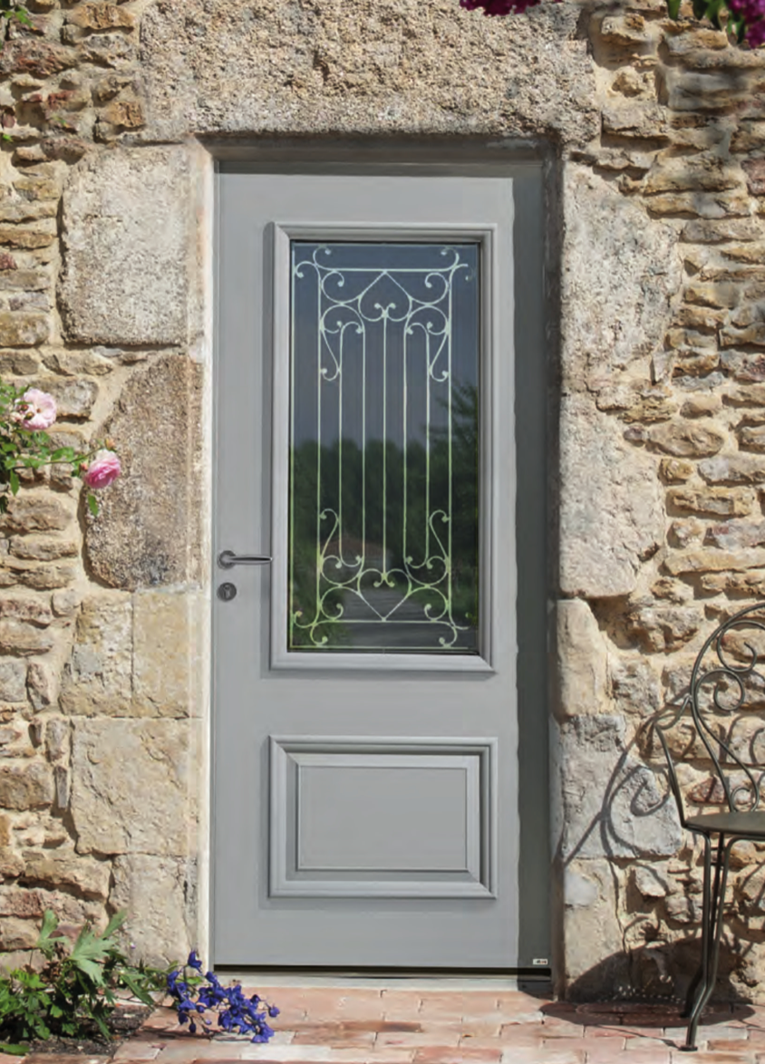 Porte d'entrée sur mesure Profession Menuisier