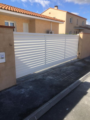 Pose d'un portail à Toulouges