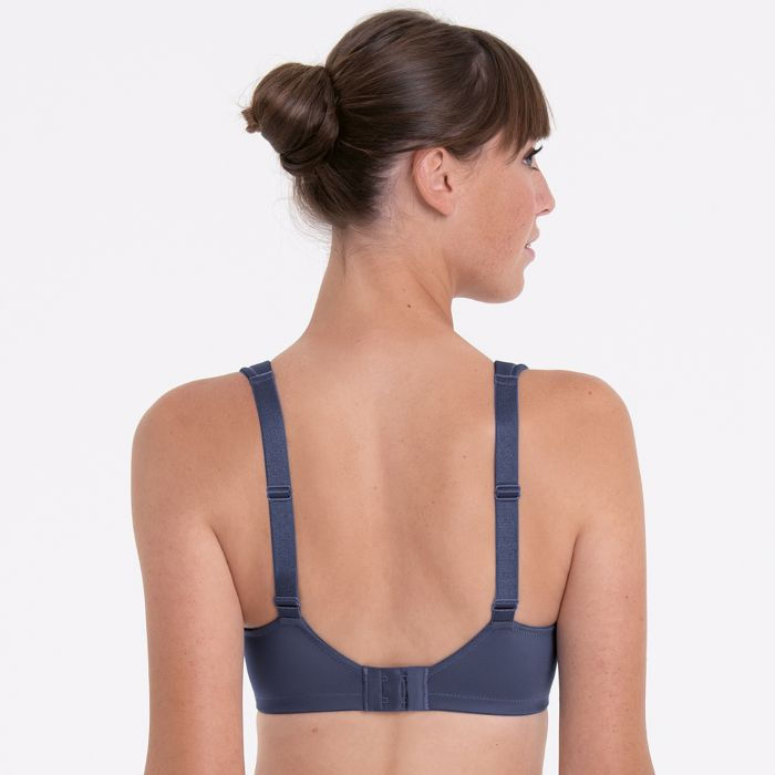 Thumbnail: Anita Lucia Non Wired Mastectomy Bra - Moonlight Blue