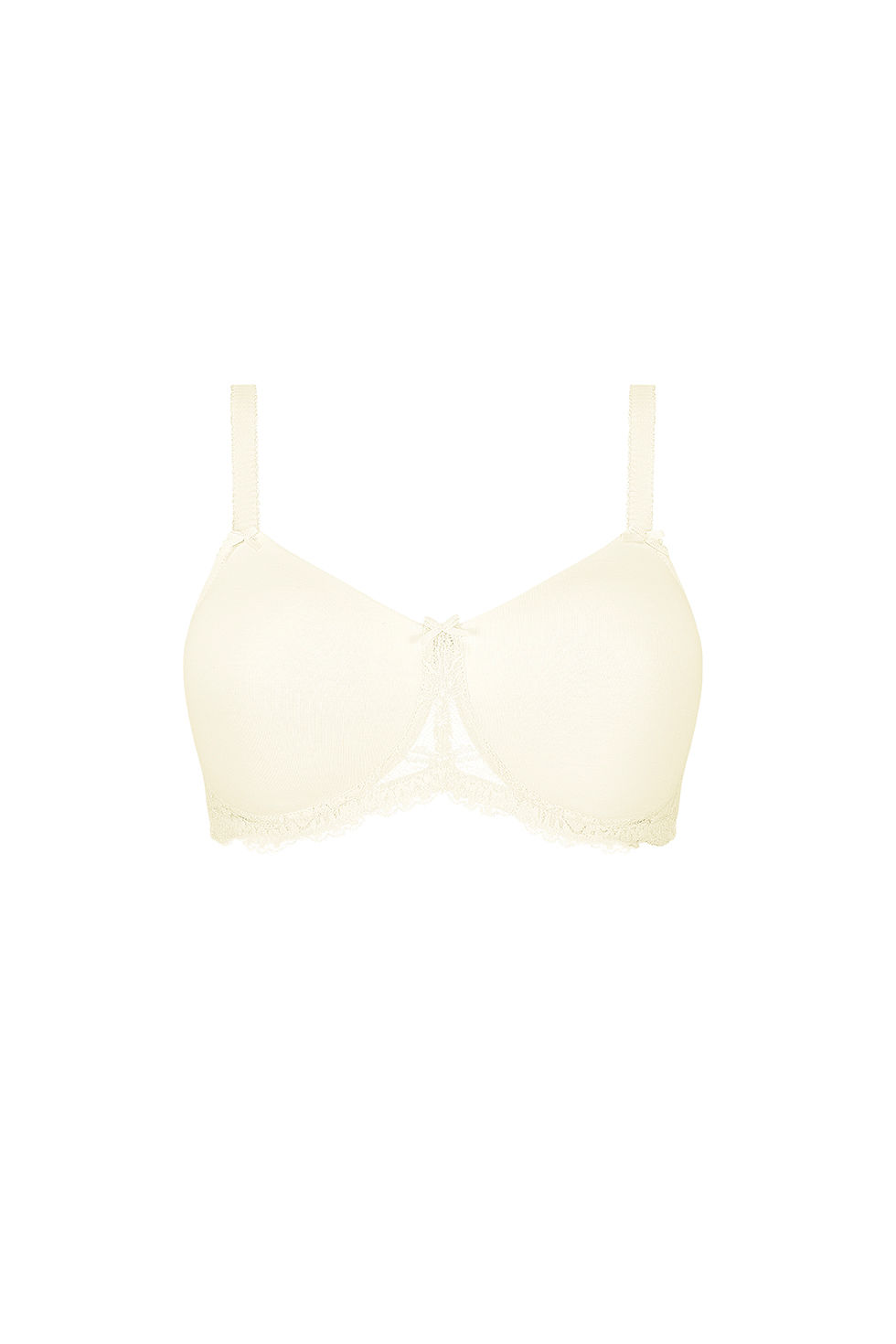 Thumbnail: Amoena Floria Underwire Mastectomy Bra - Off white - Off White