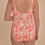 Thumbnail: Amoena Istria Mastectomy Half Bodice Swimsuit - Grapefruit/Multi