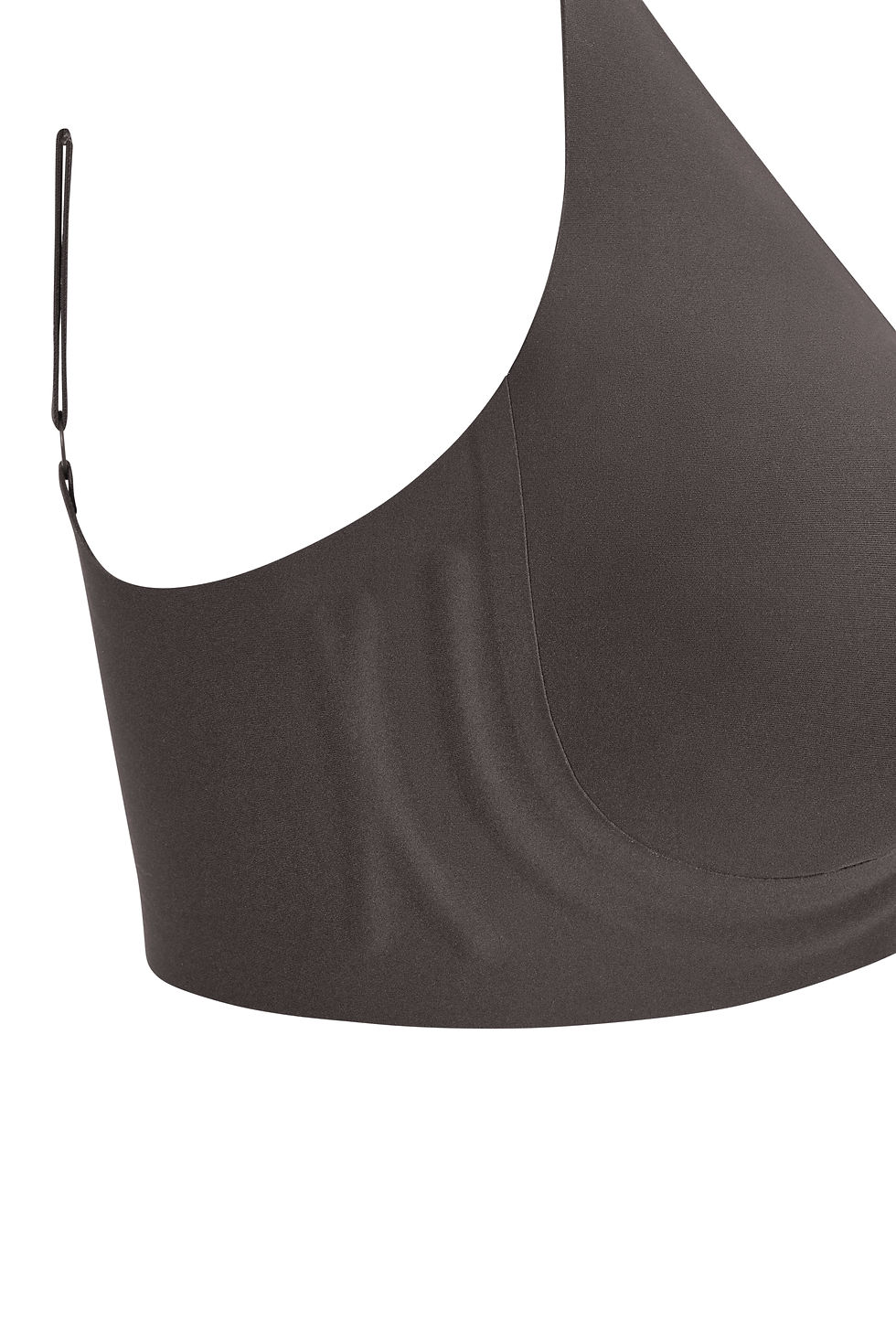 Thumbnail: Amoena Signature Wave Flow Non-Wired Mastectomy Bra - Anthracite