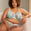Thumbnail: Goddess Kayla Underwired Banded Bra - Blue Haze