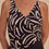 Thumbnail: Amoena Full Bodice Mastectomy Swimsuit - Black/Sand