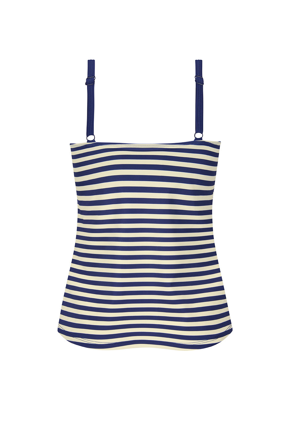 Thumbnail: Amoena Casoria Mastectomy Tankini - Navy/Off White