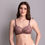 Thumbnail: Anita Fleur Soft Cup Mastectomy Bra Berry