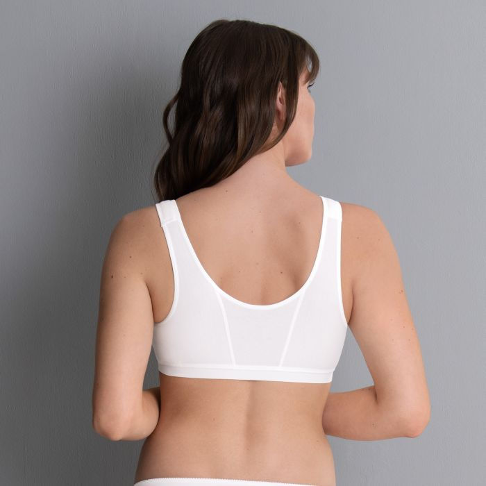Thumbnail: Anita Isra Front Closure Wire-free Post Operative Mastectomy Bra-White