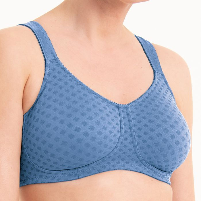 Thumbnail: Anita Lisa Non Underwired Mastectomy Bra Blue Heaven
