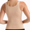 Thumbnail: Seamless Smoothies Reversible Shelf Bra Tank - Rose Beige