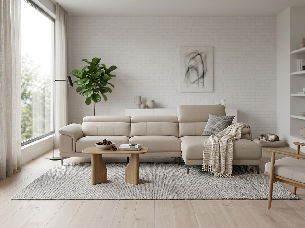 L-Shape Sofa Sizing Guide: Standard vs. Medium vs. Large for Singapore Homes