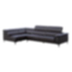 Luxor Corner L leather sofa