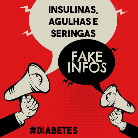 AS FAKESINFOS SOBRE INSULINA E SERINGAS PARA DIABETES