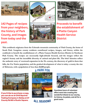 Livin’ and Cookin’ in the Park: A Community Cookbook with a Cause