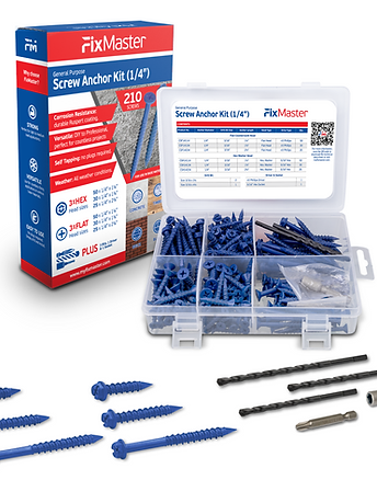 FixMaster_CS14KIT_Concrete-Screw-Kit_qtr-inch_Amazon-Listing_1.png