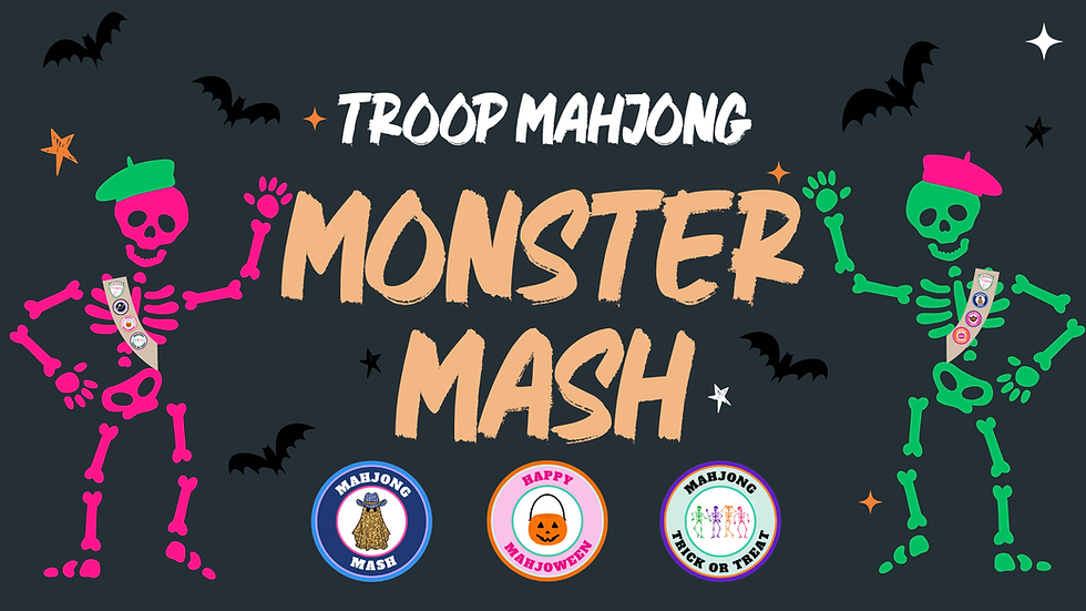 Troop Mahjong Monster Mash