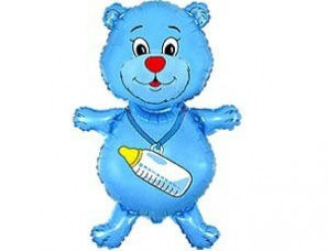 Миниатюра: Фольгированные шары в ассортименте с гелием