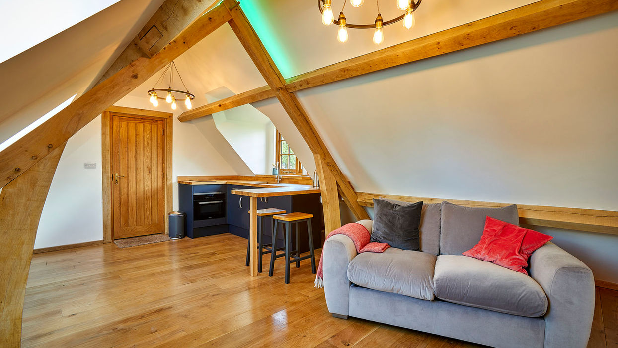 three bay oak garage hungerford