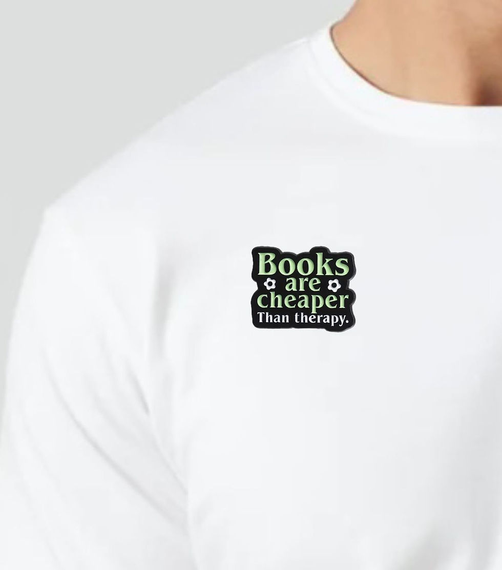 Thumbnail: Books - Books are cheaper than therapy