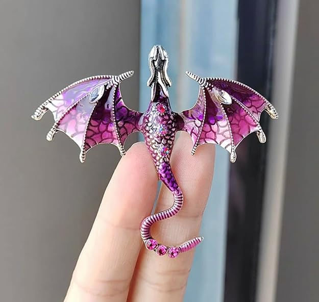Thumbnail: Dragon Gift Pin – Magical Enamel Dragon Accessory for Collectors