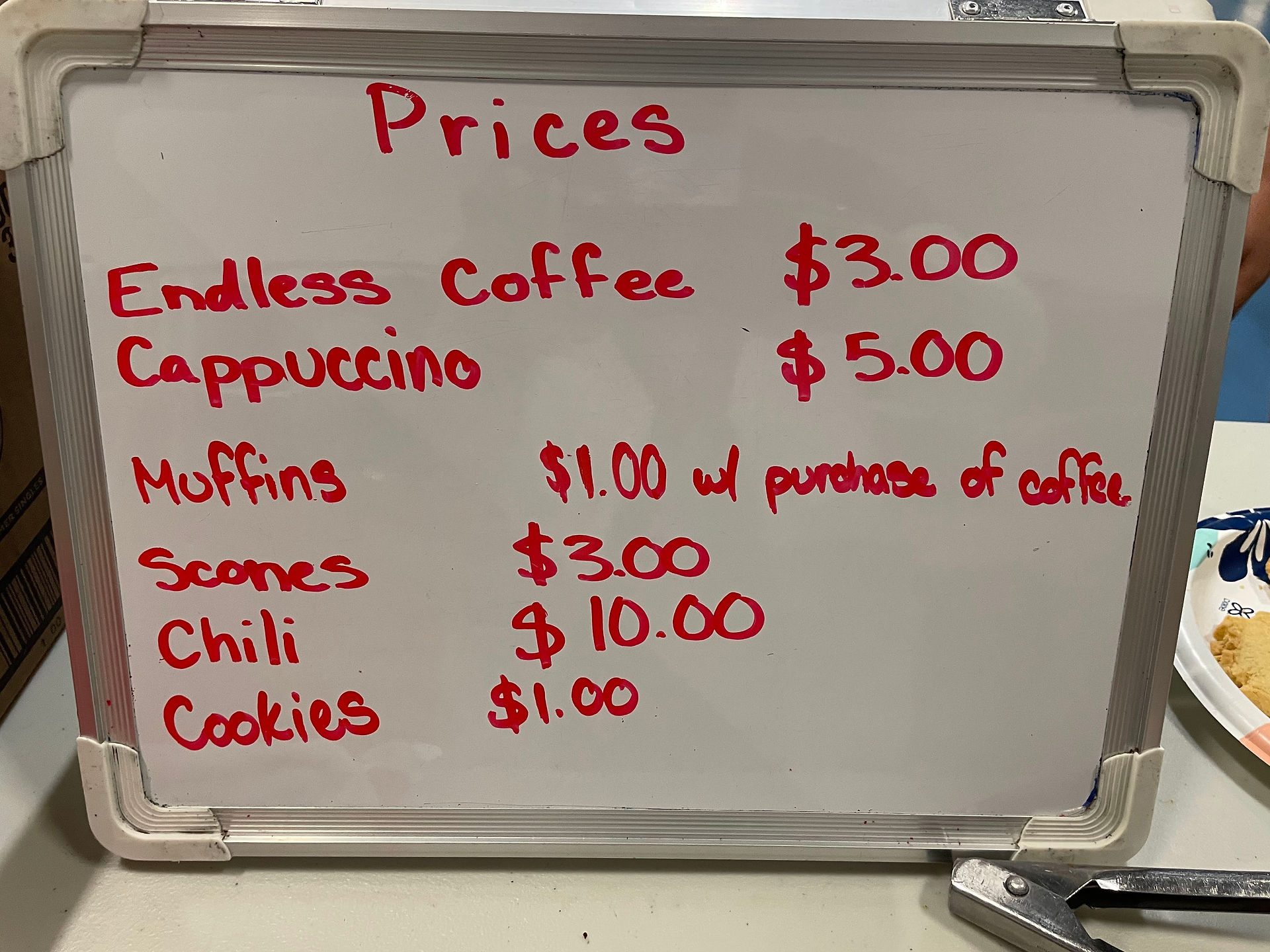 Wildcat Cafe at school