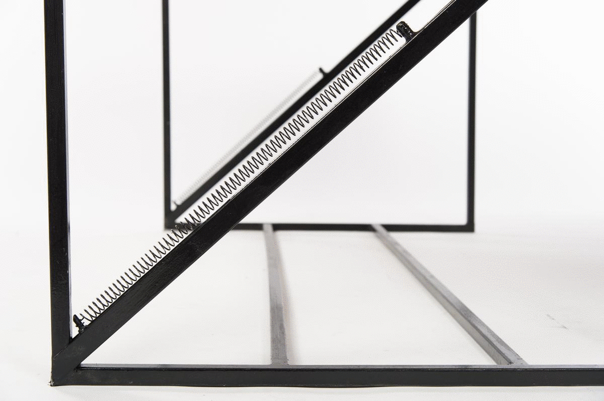 Prototype of height adjustable desk by French Designer Hugo Charlet