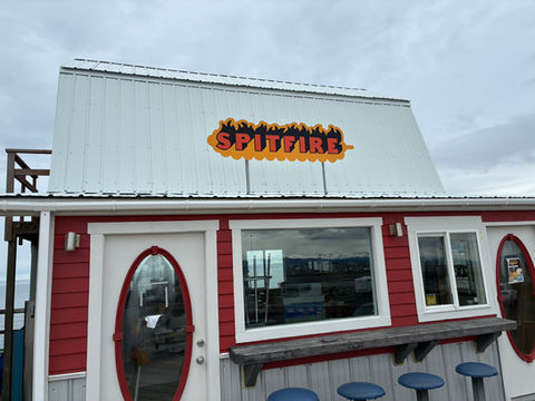 vinyl metal sign