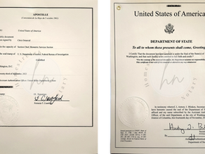 Apostille vs. Legalization: What's the Difference?