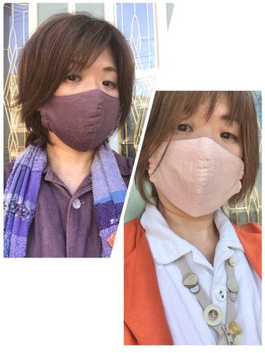 やさしいマスク（草木染め） | こうのふく
