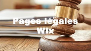 Comment créer et configurer vos mentions légales sur Wix