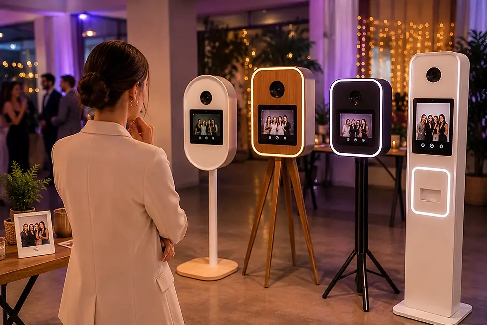 Comment choisir sa borne photobooth pour un événement : le guide complet pour ne pas se tromper
