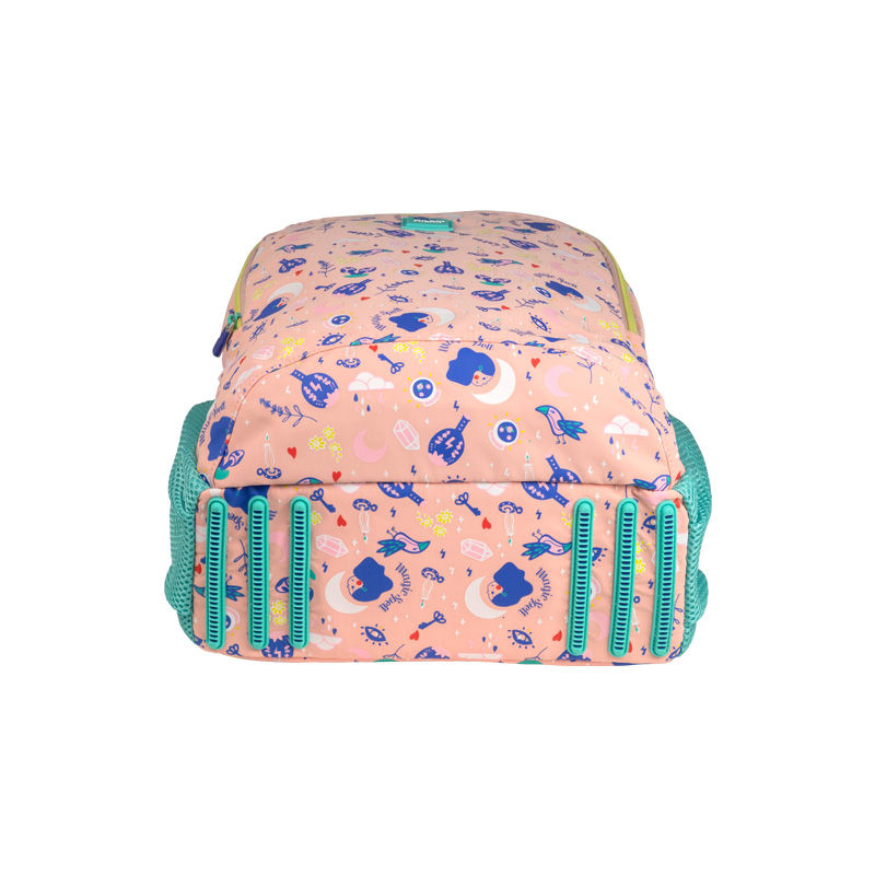 Miniature : Sac à dos scolaire 2 fermetures éclair (21L) Magic, rose