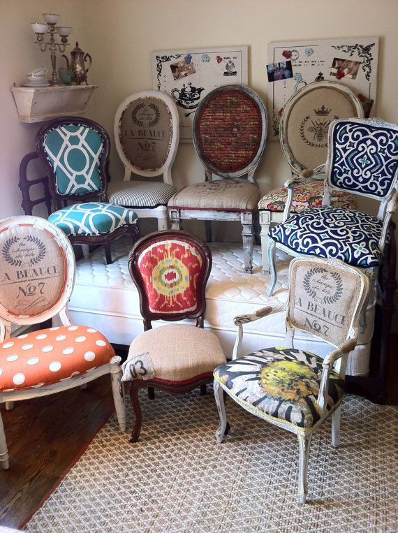 lot de chaise mb tapissier ebeniste