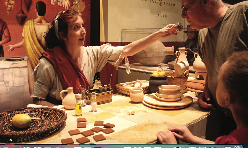 Actor Facilitated Exploration - A Day in Pompeii