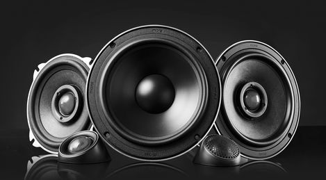 product photography for morel speakers company