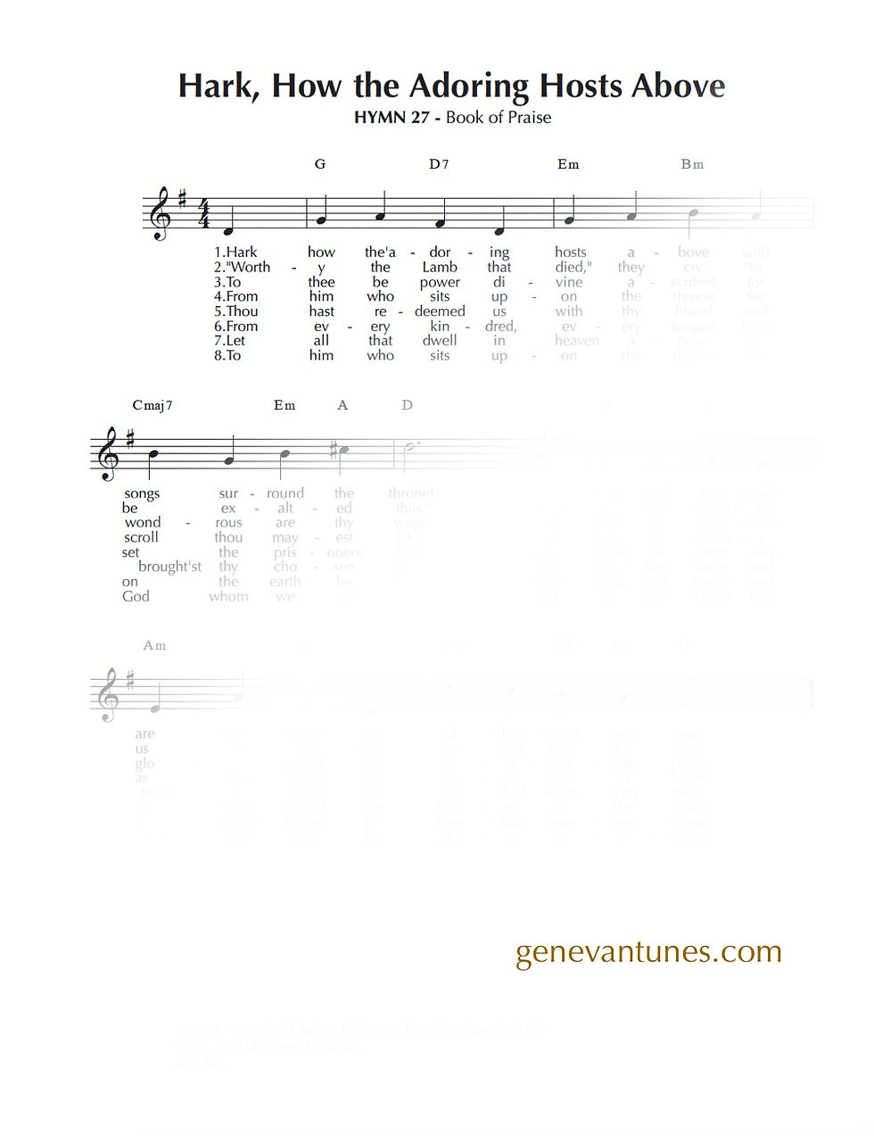 Sheet music