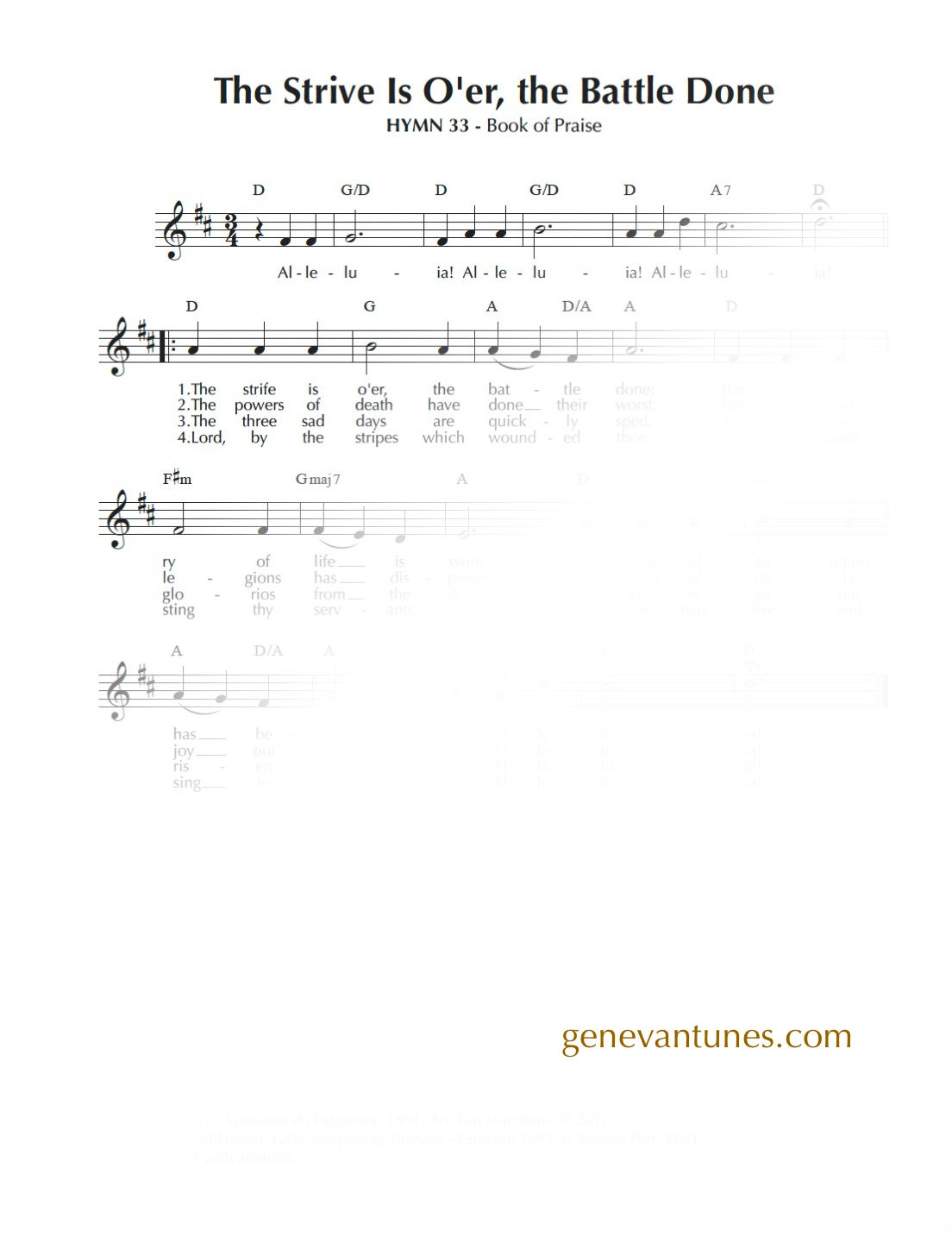 Sheet music