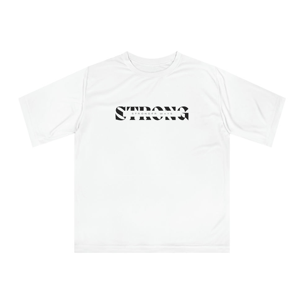 Thumbnail: "Strong" Pump Cover Oversized Performance T-shirt