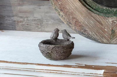 Nest with Bird decor