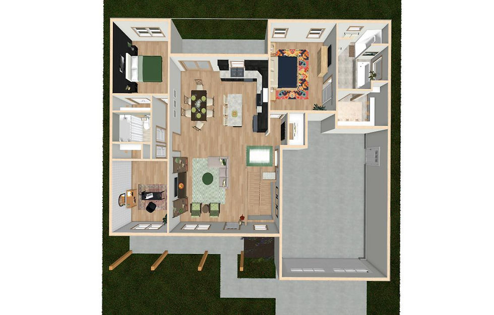 gardner river main floor dollhouse plan