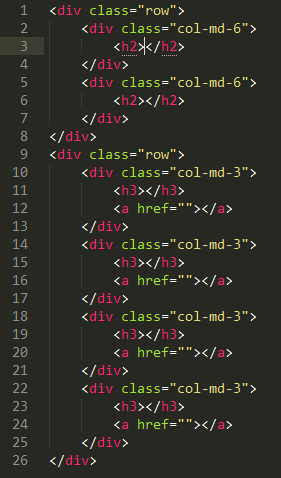 Bootstrap after code