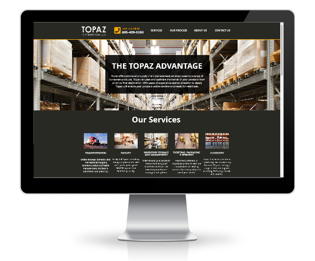 mobile friendly view wix distribution website