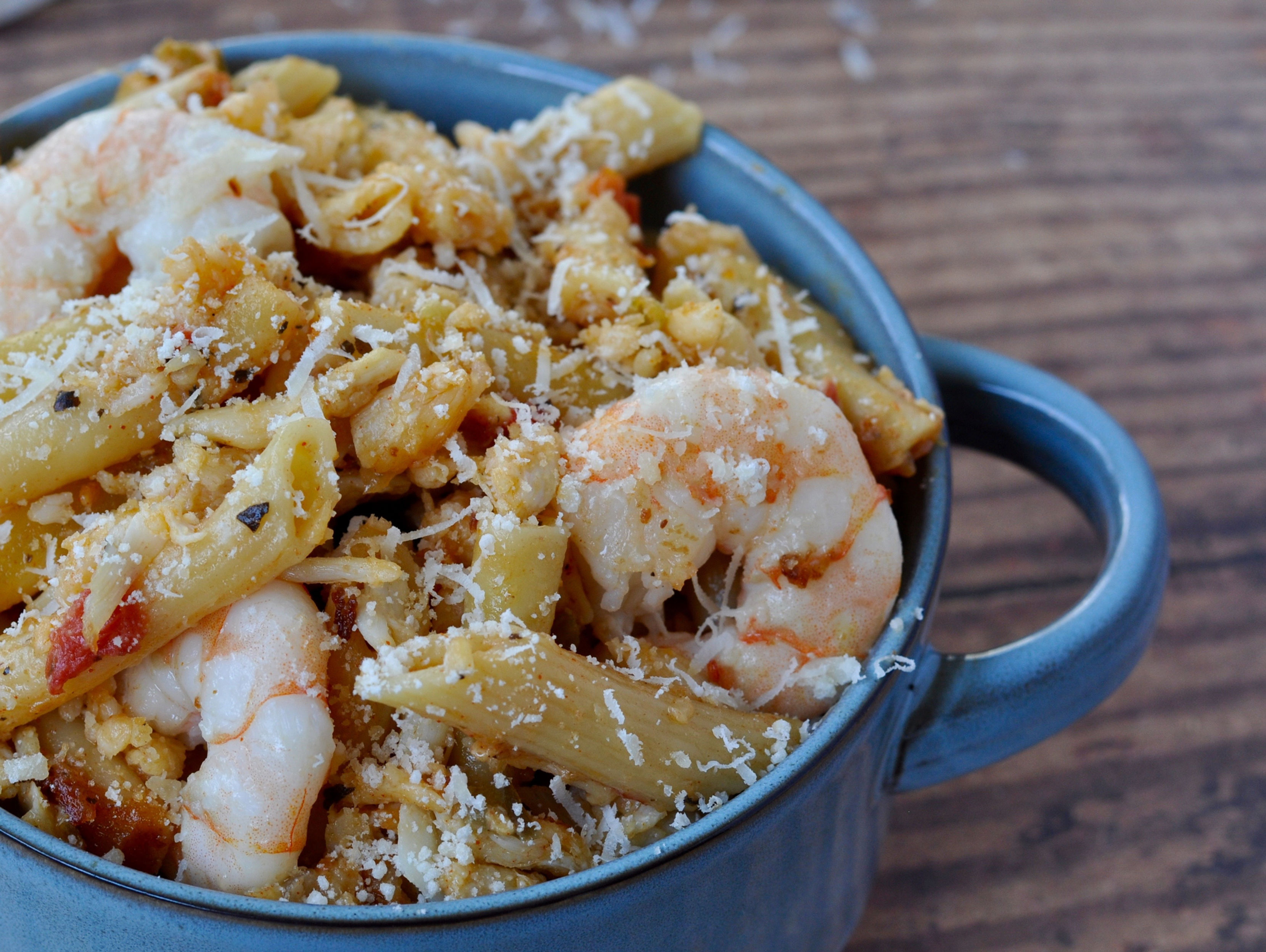 Georgia Shrimp & Blue Crab Pasta