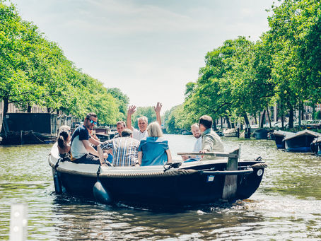 Amsterdam - Seeing the Sights by Electric Boat