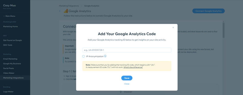 optimizing your wix website for search